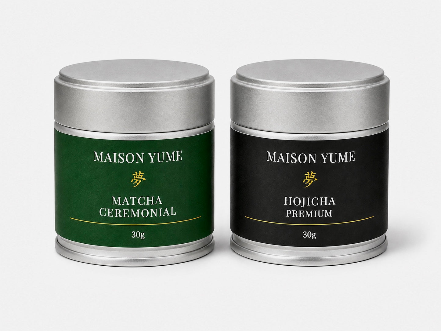 Duo Hojicha & Matcha