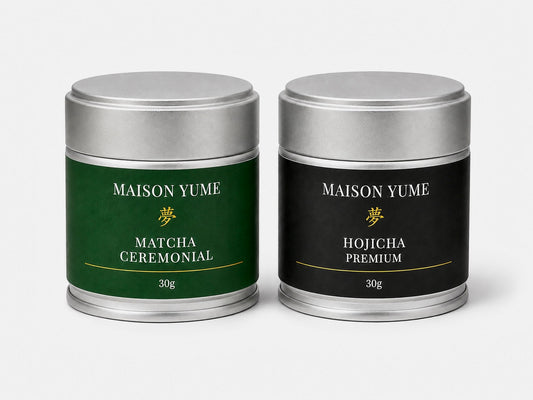 Duo Hojicha & Matcha